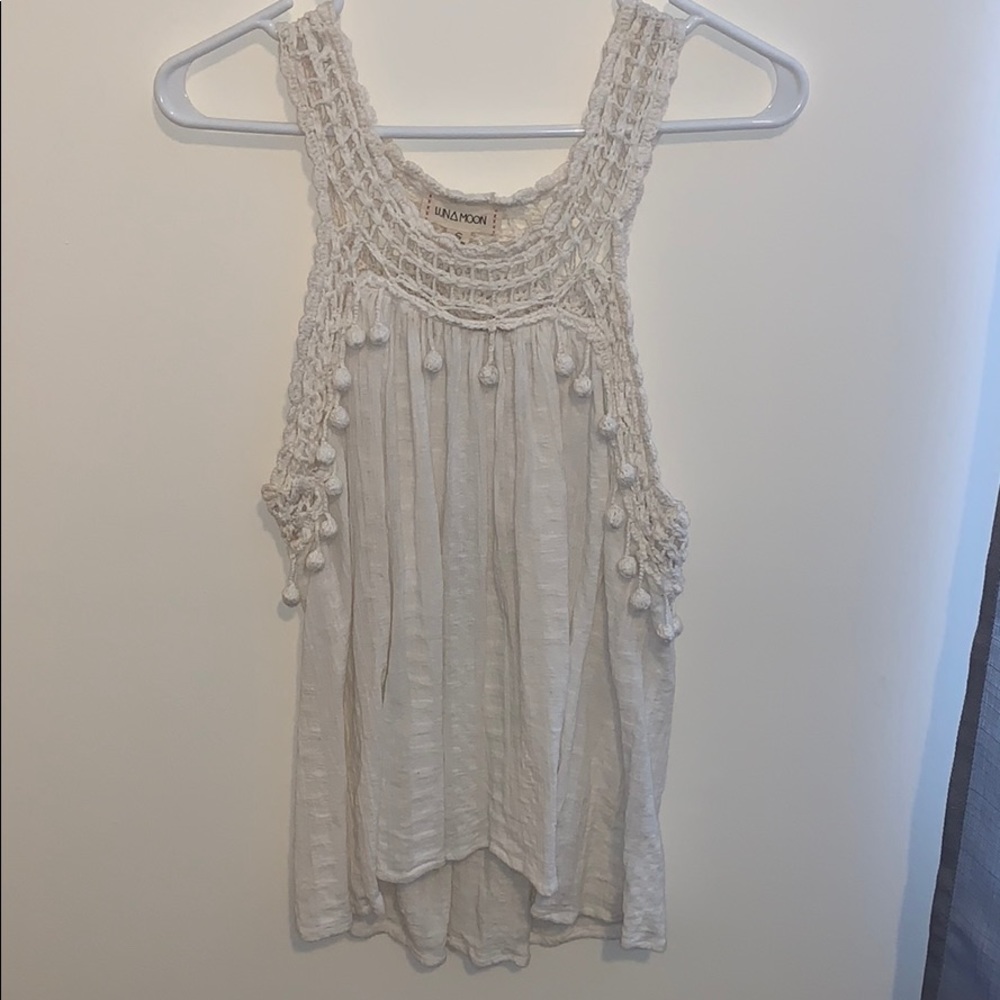 luna moon tank top